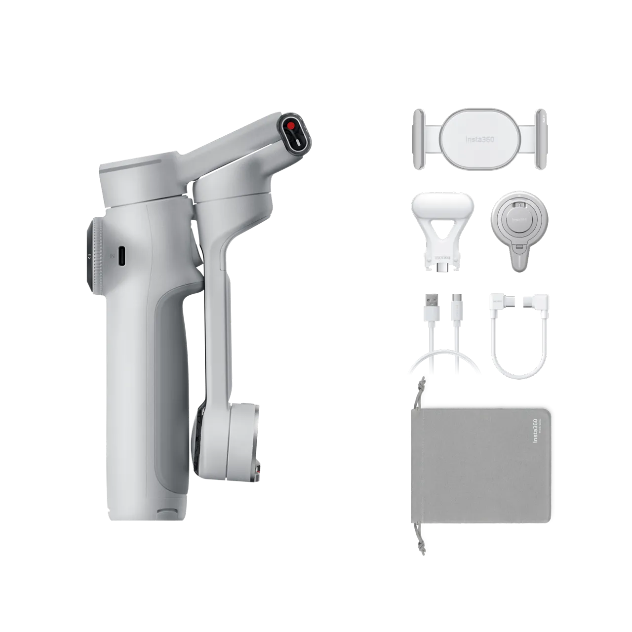 Insta360 Flow 2 Pro Creator Bundle Stone Gray