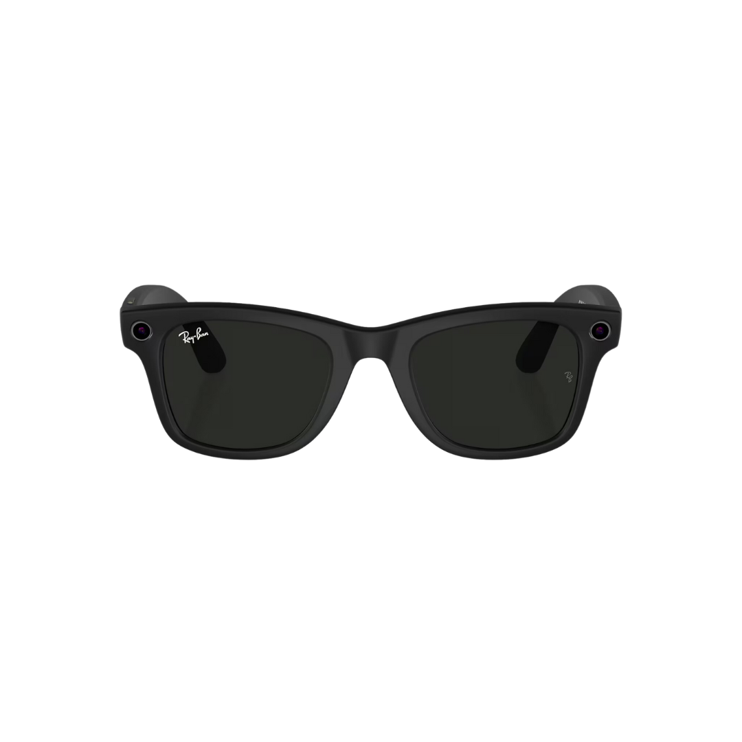 Ray-Ban Meta Wayfarer Gen 1 - (F) Matte Black - (L) Clear to Graphite Green Transitions - (Standard)