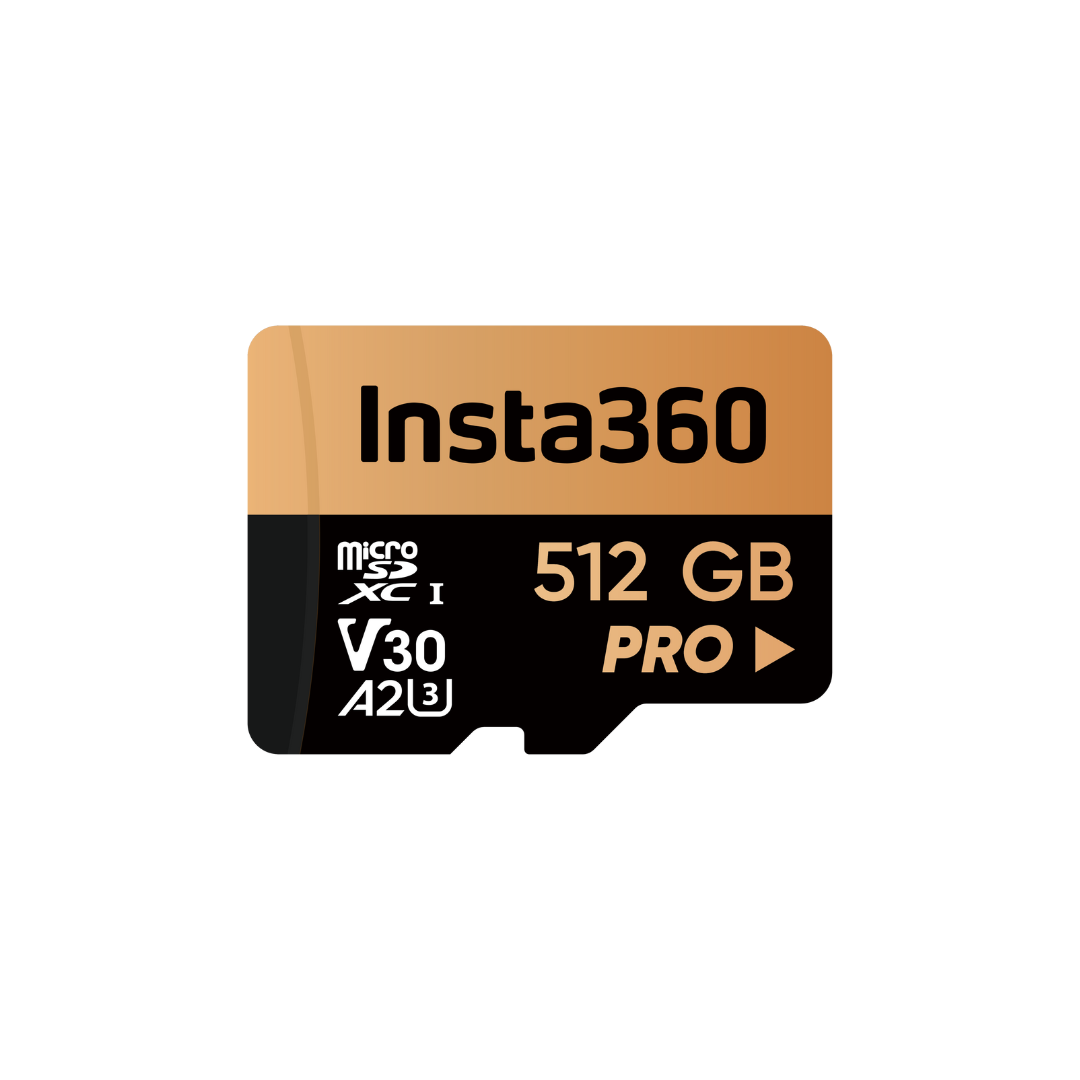 Insta360 Accessory - MicroSDXC UHS-III C10 U3 V30 A2 512GB