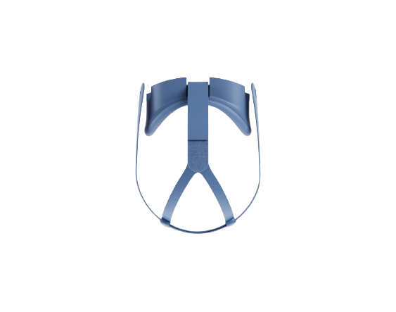 Meta Quest 3 Facial Interface and Head Strap Elemental Blue