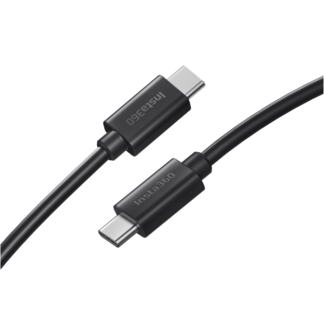 Insta360 Accessory - Type-C to Type-C Cable - (Compatible with Ace series, X Series & GO 3S)
