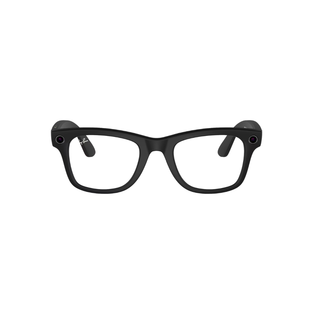 Ray-Ban Meta Wayfarer Gen 1 - (F) Matte Black - (L) Clear to Graphite Green Transitions - (Standard)