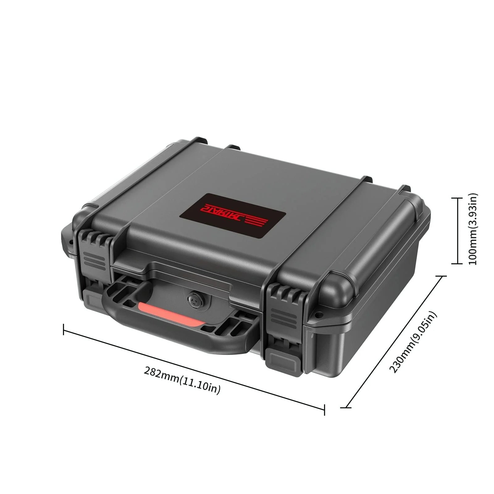 For Insta360 X4 STARTRC Waterproof EVA ABS Dual-layer Suitcase Storage Box (Black)