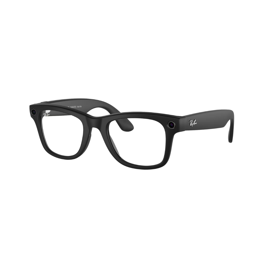 Ray-Ban Meta Wayfarer Gen 1 - (F) Matte Black - (L) Clear to Graphite Green Transitions - (Standard)
