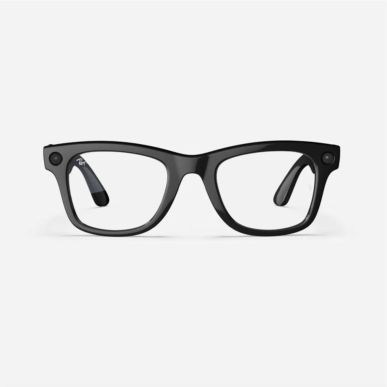 Ray-Ban Meta Wayfarer Gen 1 - (F) Shiny Black - (L) Clear - (Standard)