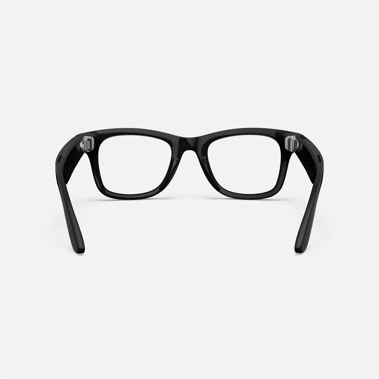 Ray-Ban Meta Wayfarer Gen 1 - (F) Shiny Black - (L) Clear - (Large)