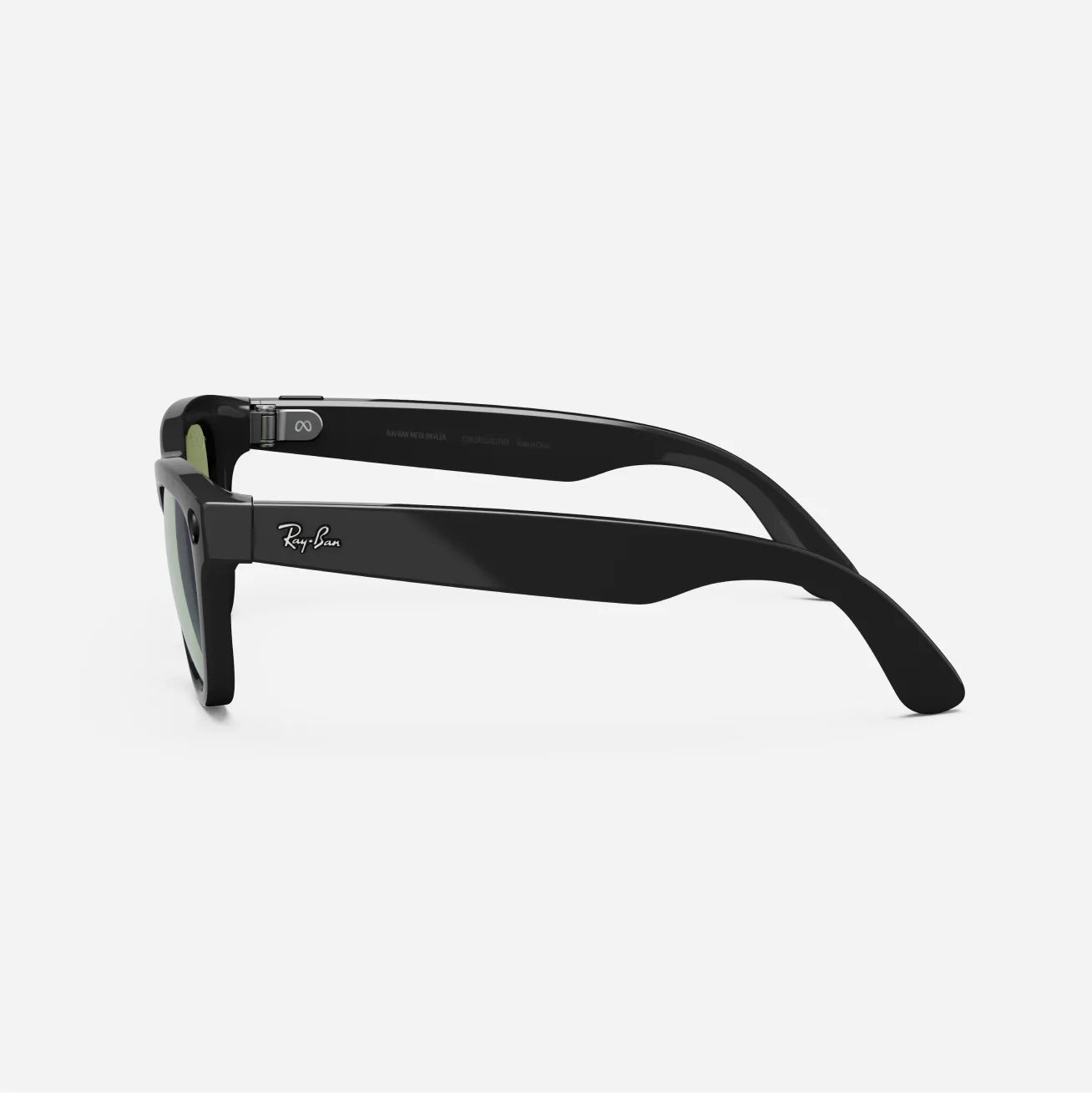 Ray-Ban Meta Wayfarer Gen 1 - (F) Shiny Black - (L) Green - (Standard)