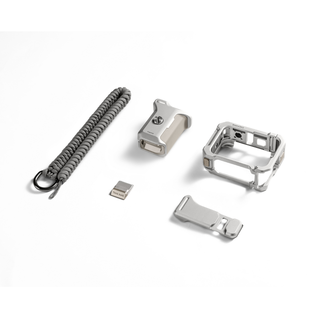 Insta360 Ace Pro 2/Ace Pro Xplorer Grip Kit - Moonlight Silver