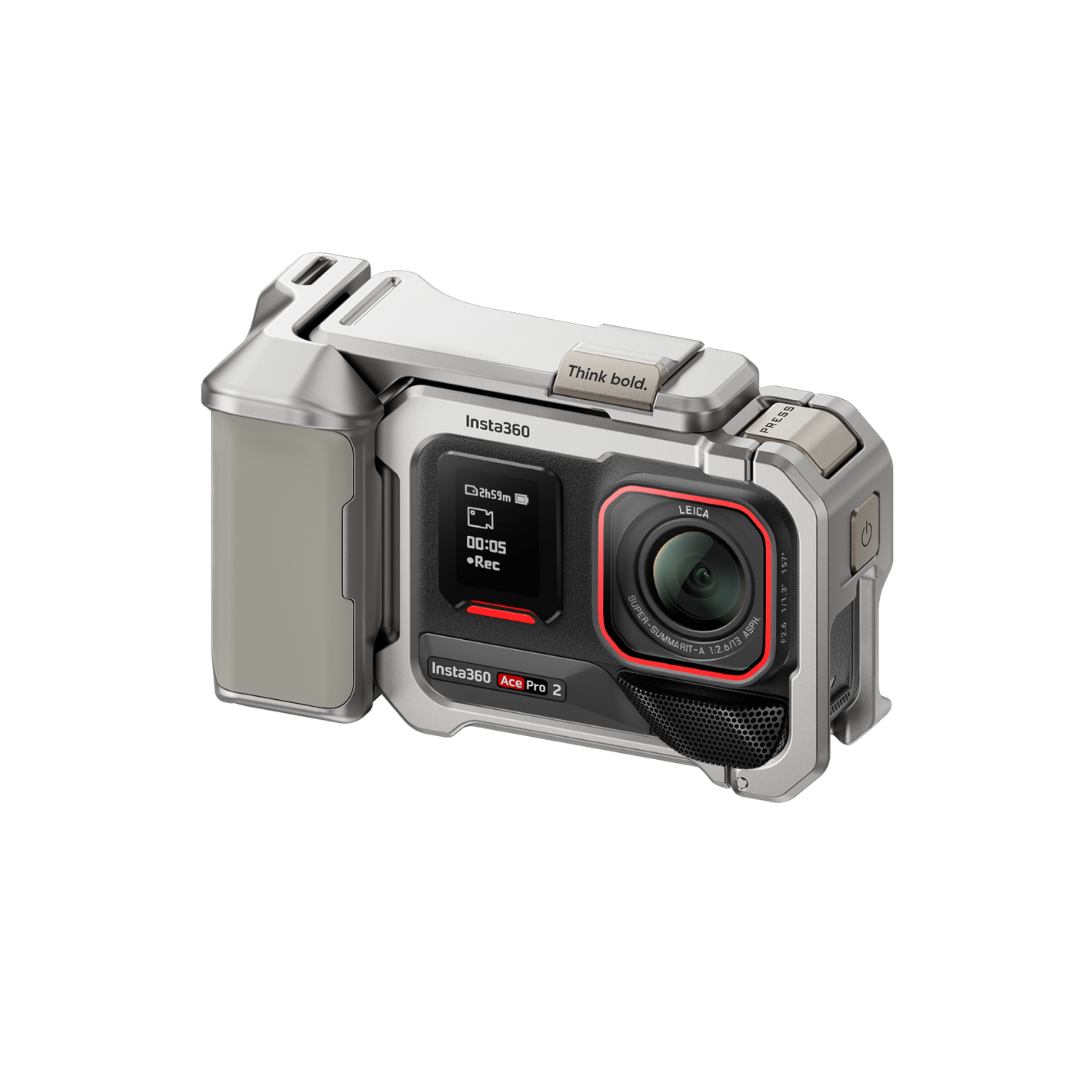 Insta360 Ace Pro 2/Ace Pro Xplorer Grip Kit - Moonlight Silver