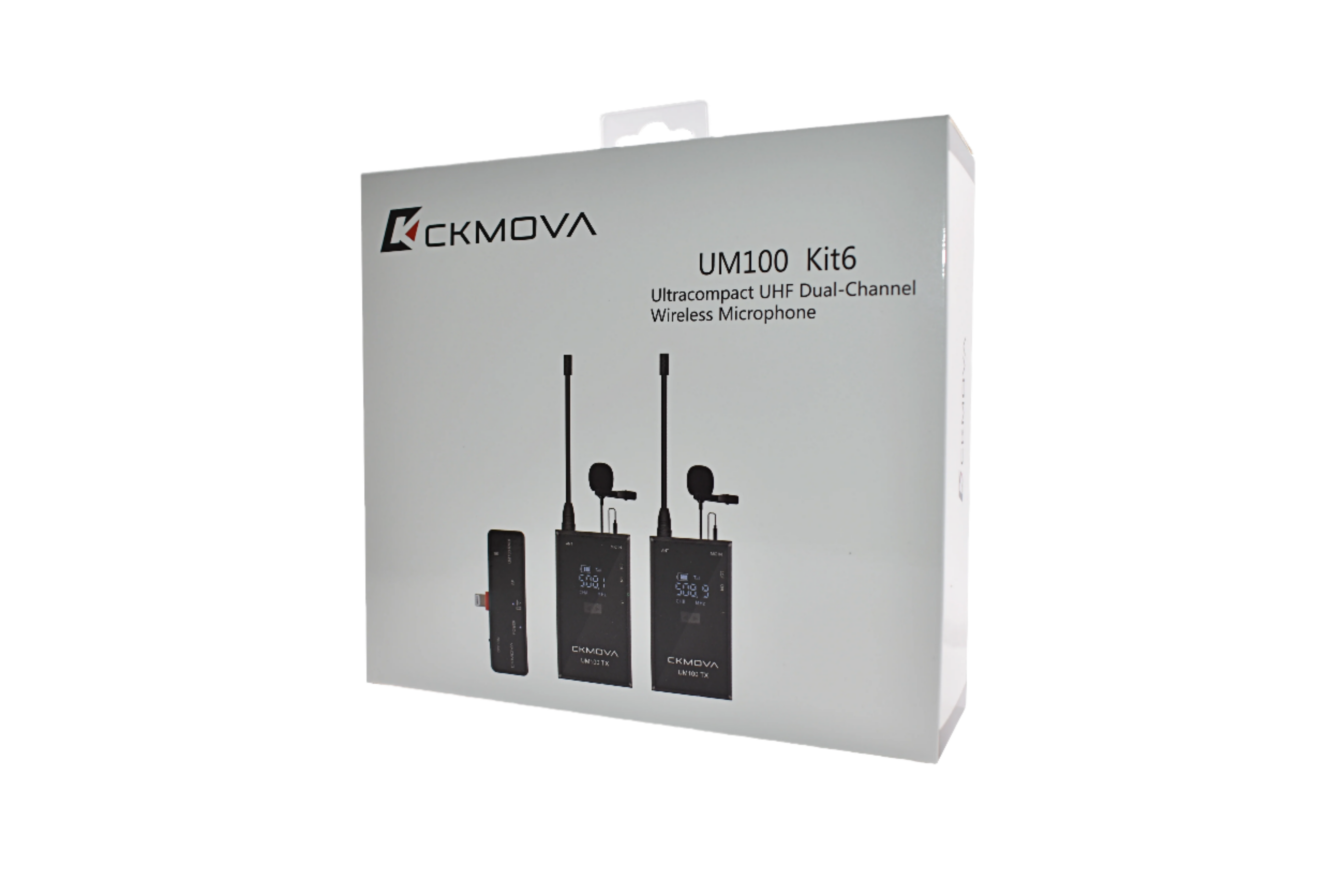 CKMOVA UM100 Kit6 Dual-Channel Wireless Microphone