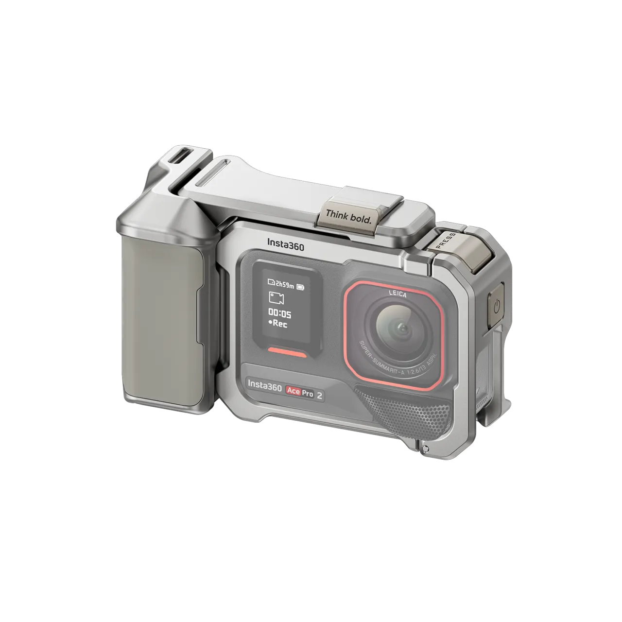 Insta360 Ace Pro 2/Ace Pro Xplorer Grip Kit - Moonlight Silver