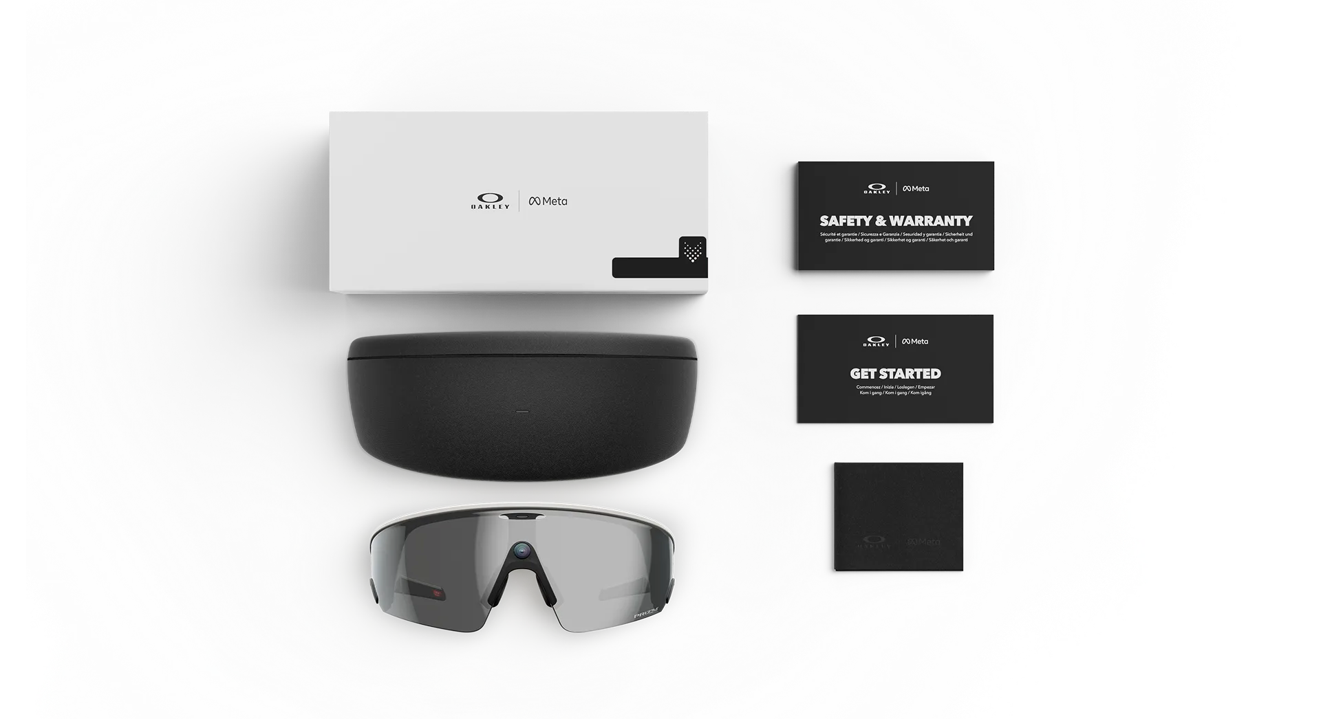 Oakley Meta Vanguard - (F) White - (L) Prizm™ Black - (Standard)