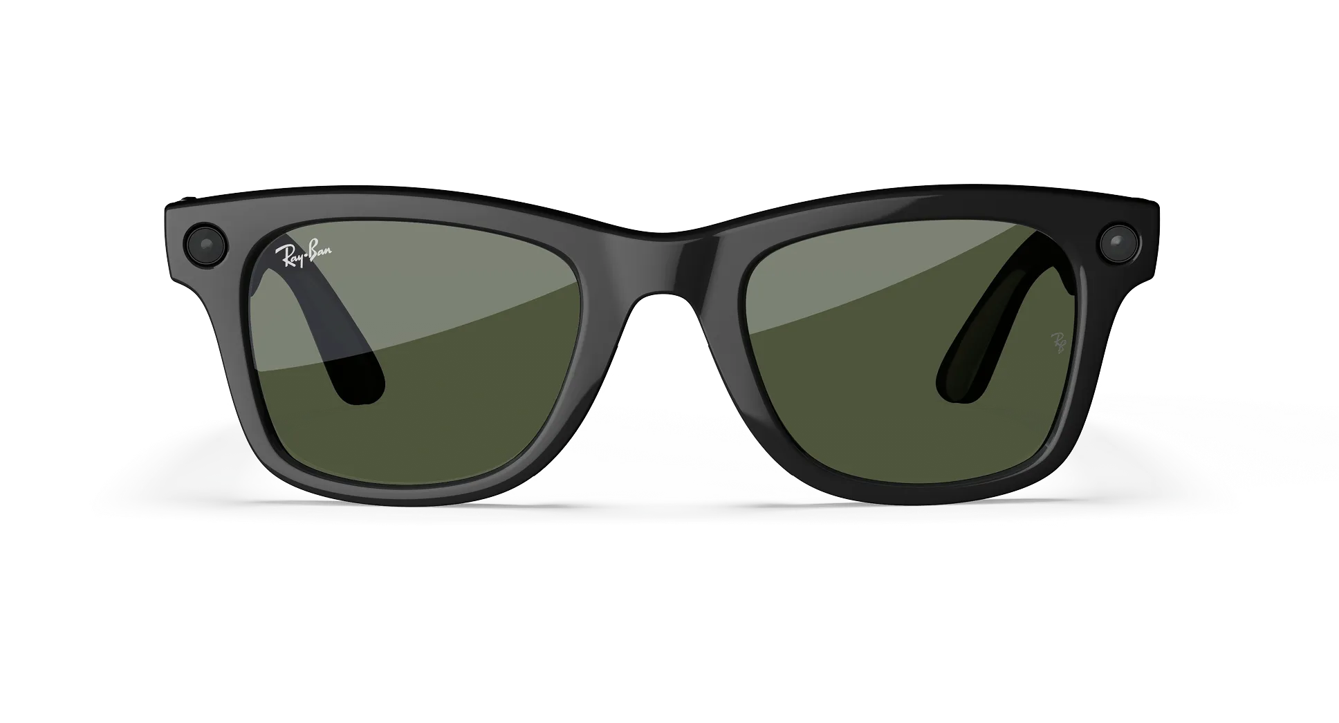 Ray-Ban Meta Wayfarer Gen 2 - (F) Shiny Black - (L) Green - (Standard)