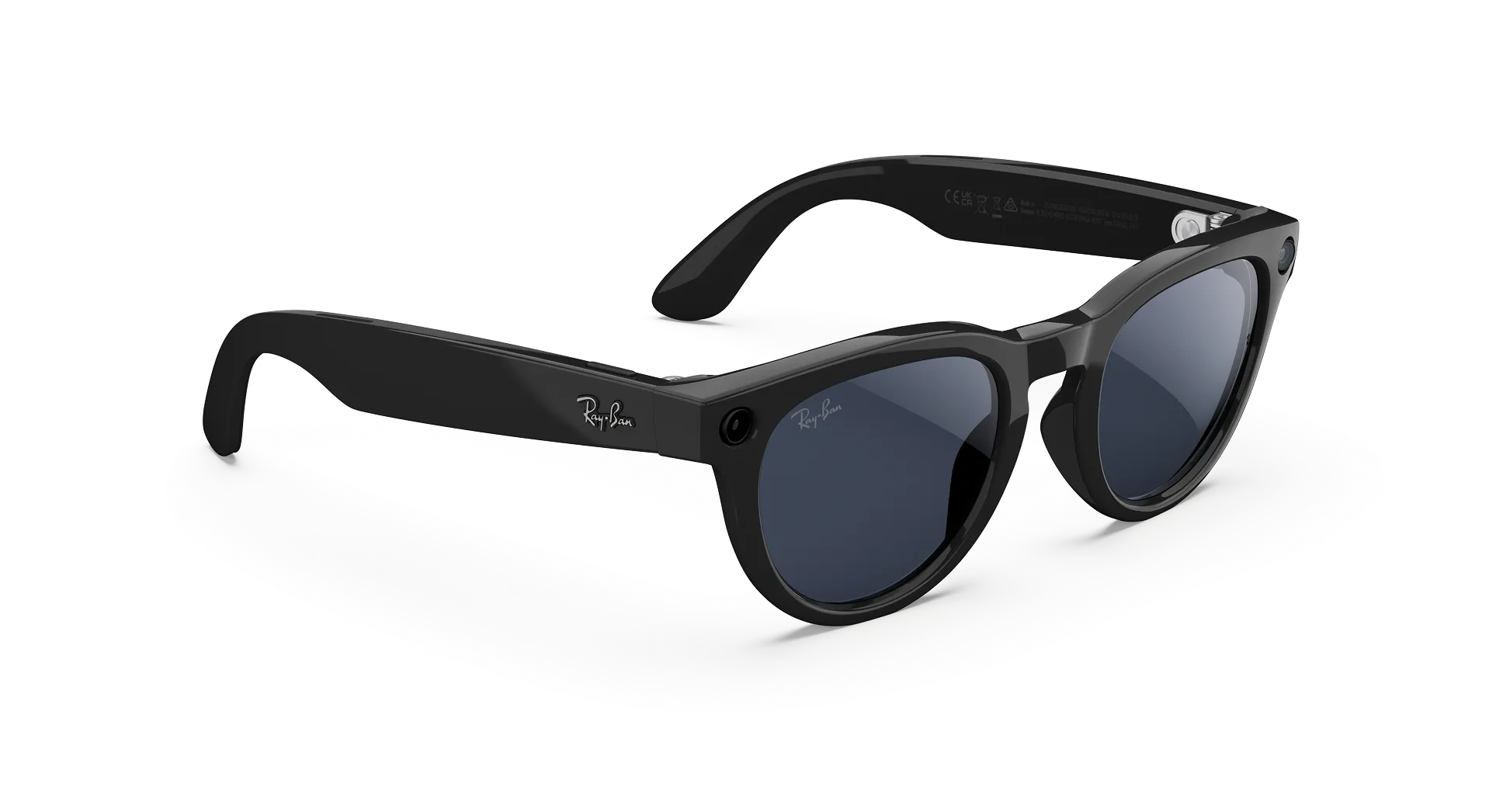 Ray-Ban Meta Headliner Gen 2 - (F) Shiny Black - (L) Clear to Sapphire Transitions - High Bridge - (Standard)