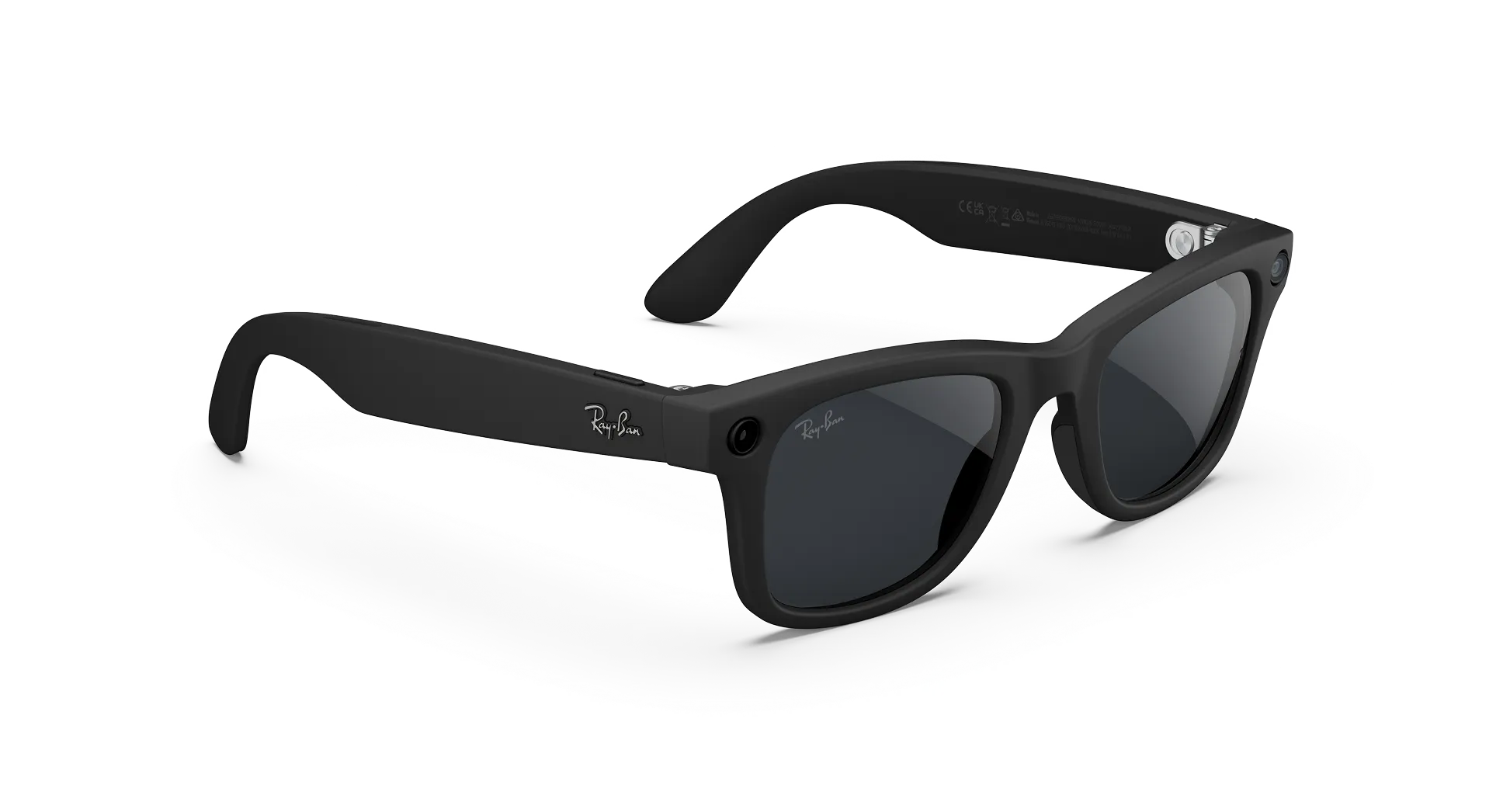 Ray-Ban Meta Wayfarer Gen 2 - (F) Matte Black - (L) Clear to Grey Transitions - (Large)