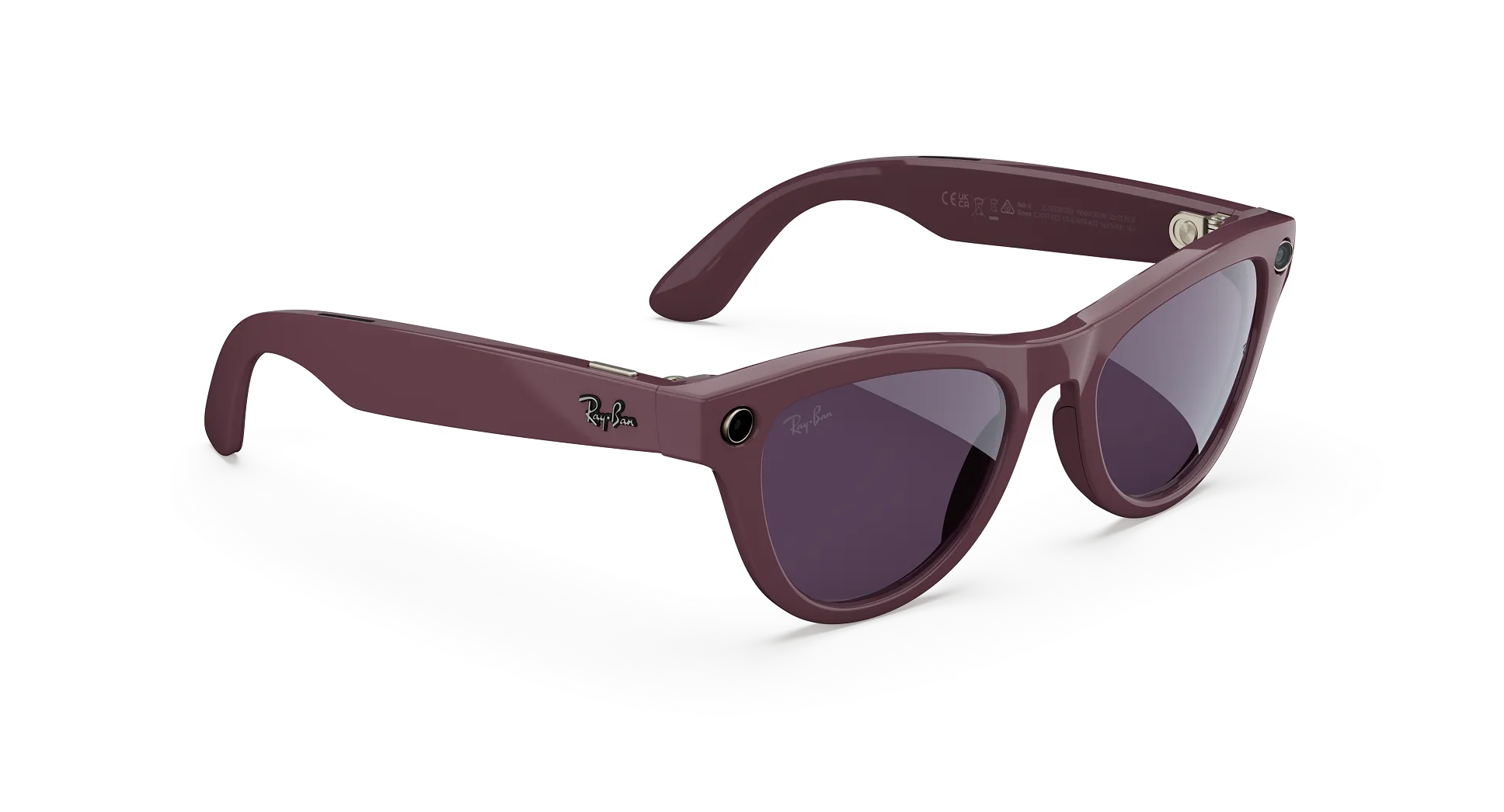 Ray-Ban Meta Skyler Gen 2 - (F) Shiny Mystic Violet – (L) Clear to Amethyst Transitions – (Standard)