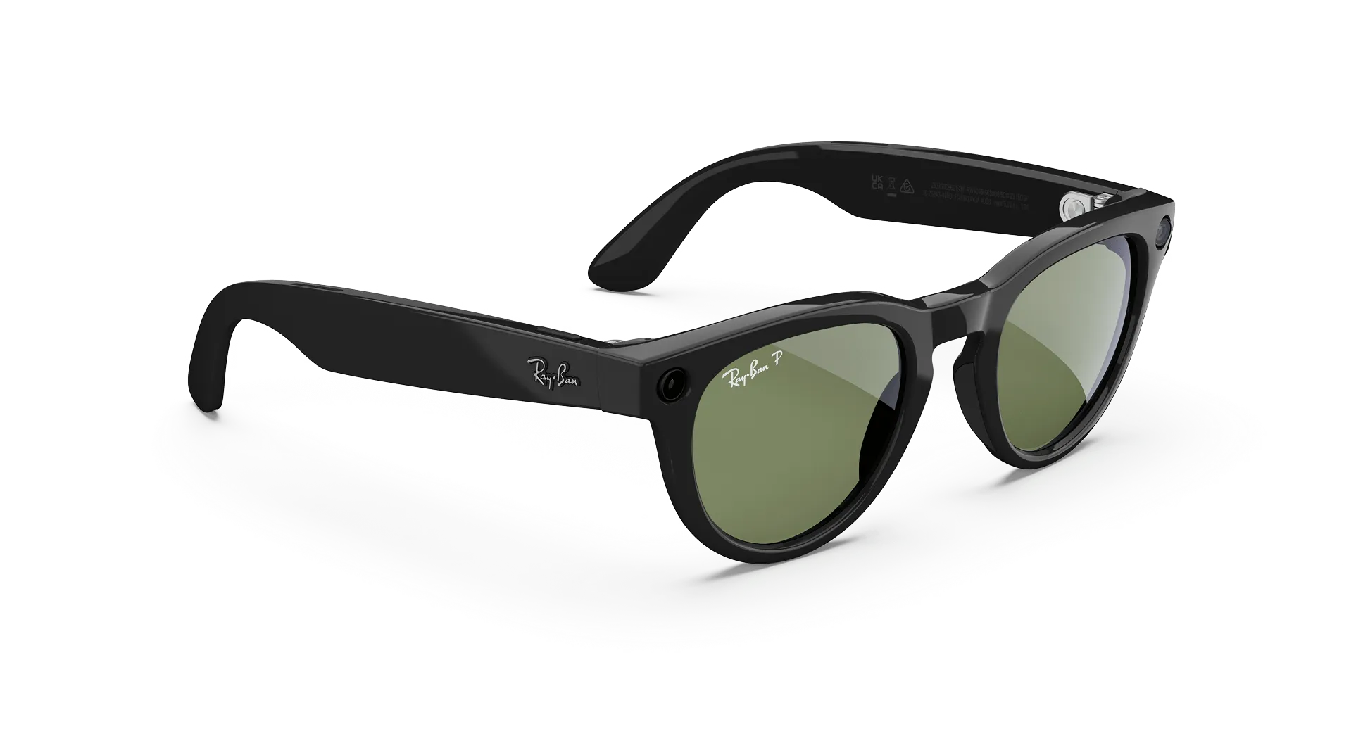 Ray-Ban Meta Headliner Gen 2 - (F) Shiny Black – (L) Green Transitions – High Bridge - (Standard)