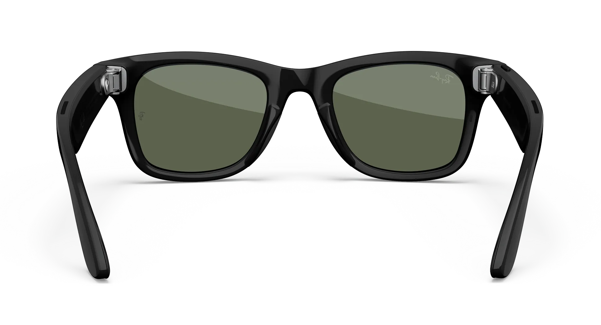 Ray-Ban Meta Wayfarer Gen 2 - (F) Shiny Black - (L) Green - (Large)