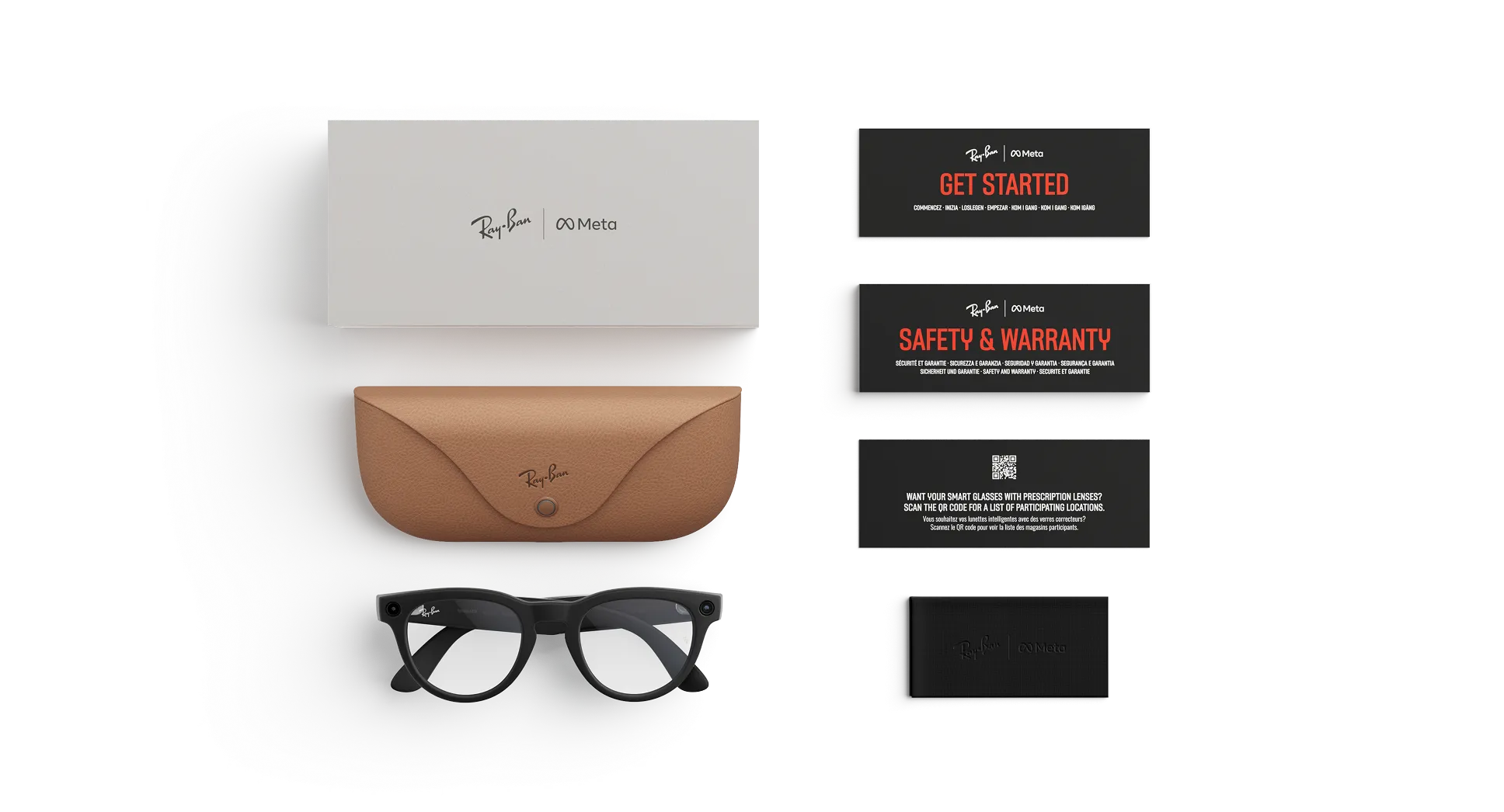 Ray-Ban Meta Headliner Gen 2 - (F) Matte Black – (L) Clear – (Standard)