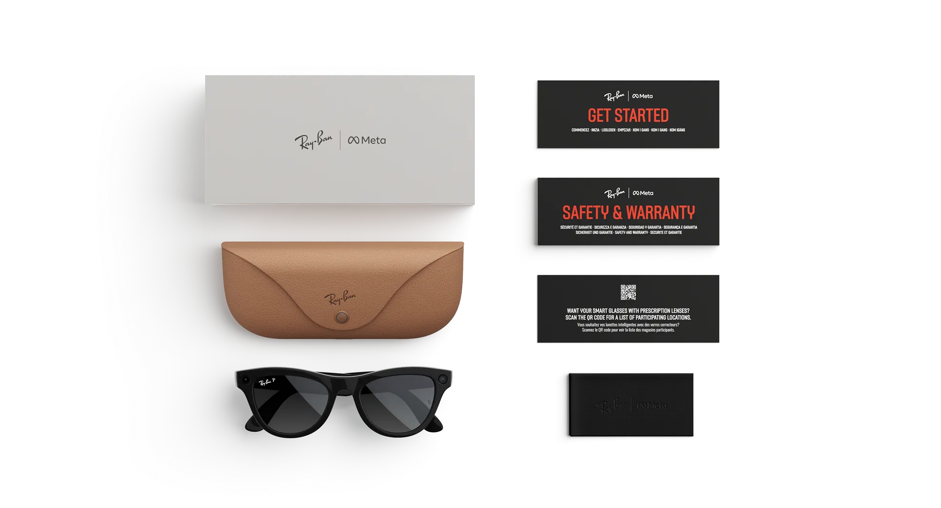 Ray-Ban Meta Skyler Gen 2 – (F) Shiny Black – (L) Gradient Graphite Polarised – (Standard)