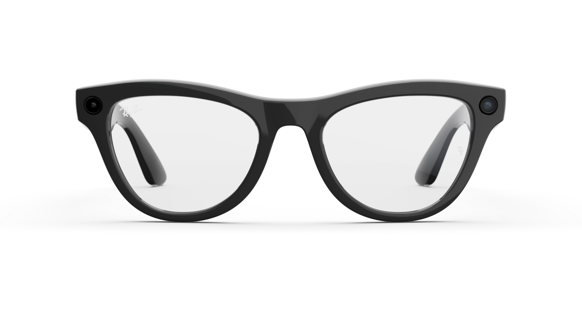 Ray-Ban Meta Skyler Gen 2 - (F) Shiny Black - (L) Clear - (Standard)