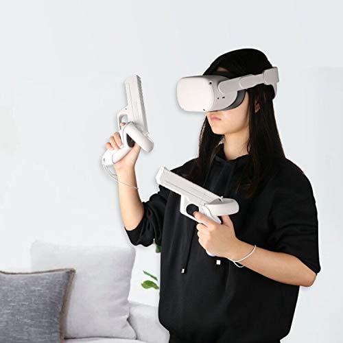 Esimen VR Game Gun for Meta Quest 2 Controllers Pistol Case