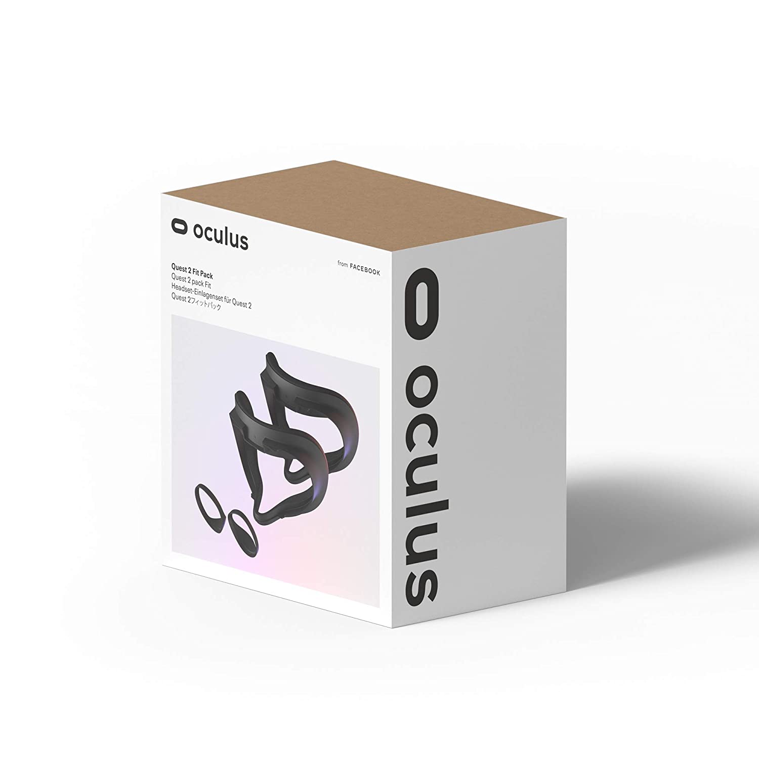 Oculus Quest 2 Fit Pack Facial Interfaces box packaging