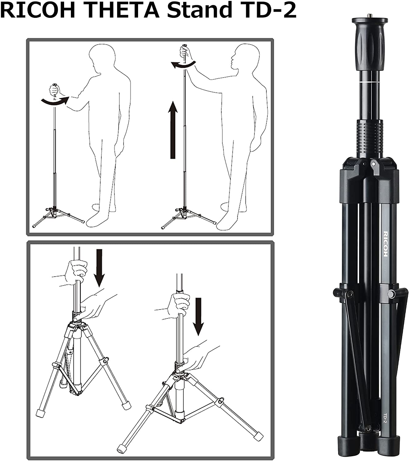 RICOH THETA Stand TD-2