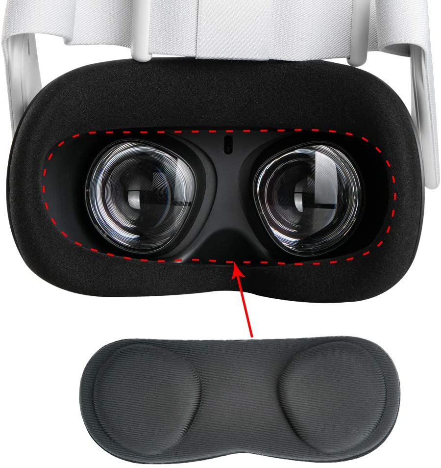 Orzero VR Lens Dust Proof Cover for Oculus Quest (2019) and 2020