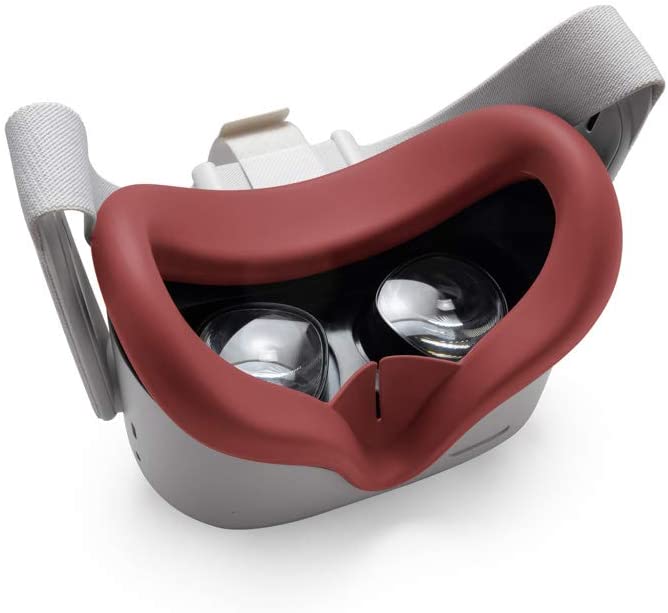 VR Cover Silicone Cover for Meta Quest 2 - Red